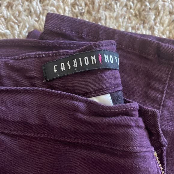 Purple jeans fashion nova - Picture 4 of 6